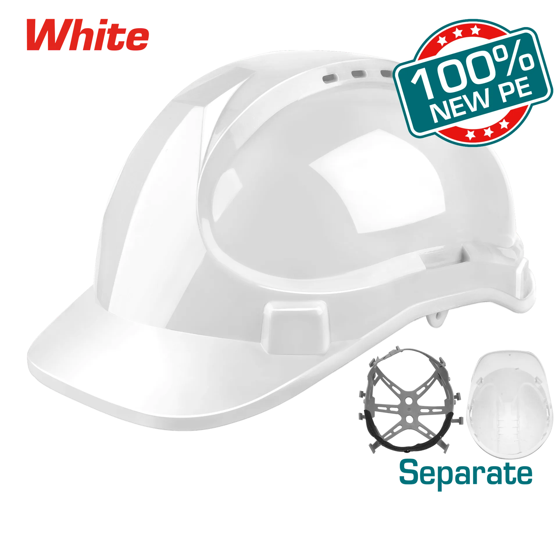 ШЛЕМ TOTAL БЕЛ TSP2609
