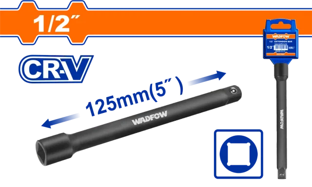 1/2″ Zgjatim patent i zinj 125mm WADFOW WMS5205