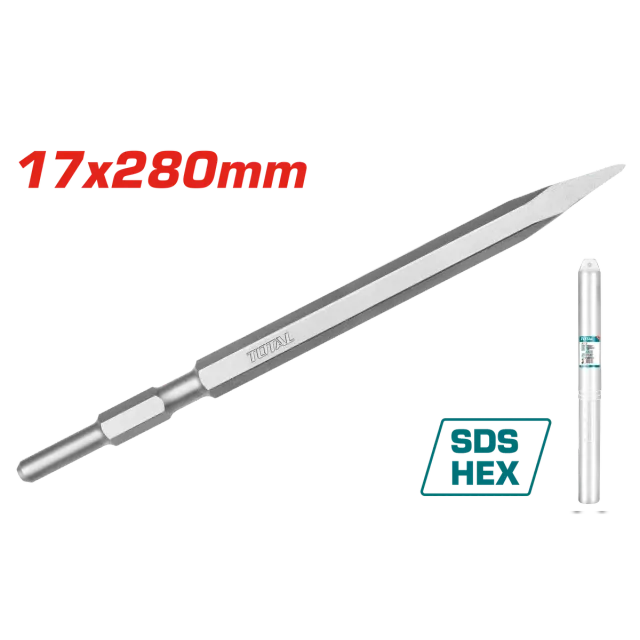 Çelit SDS HEX 17x280mm pikë TOTAL TAC153171