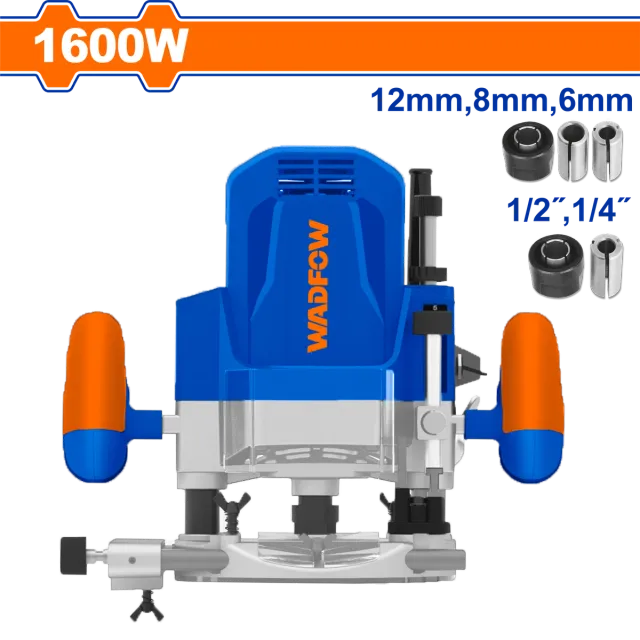 ЕЛЕКТРИЧНА РАЧНА ФРЕЗА 1600W WADFOW WER1516001