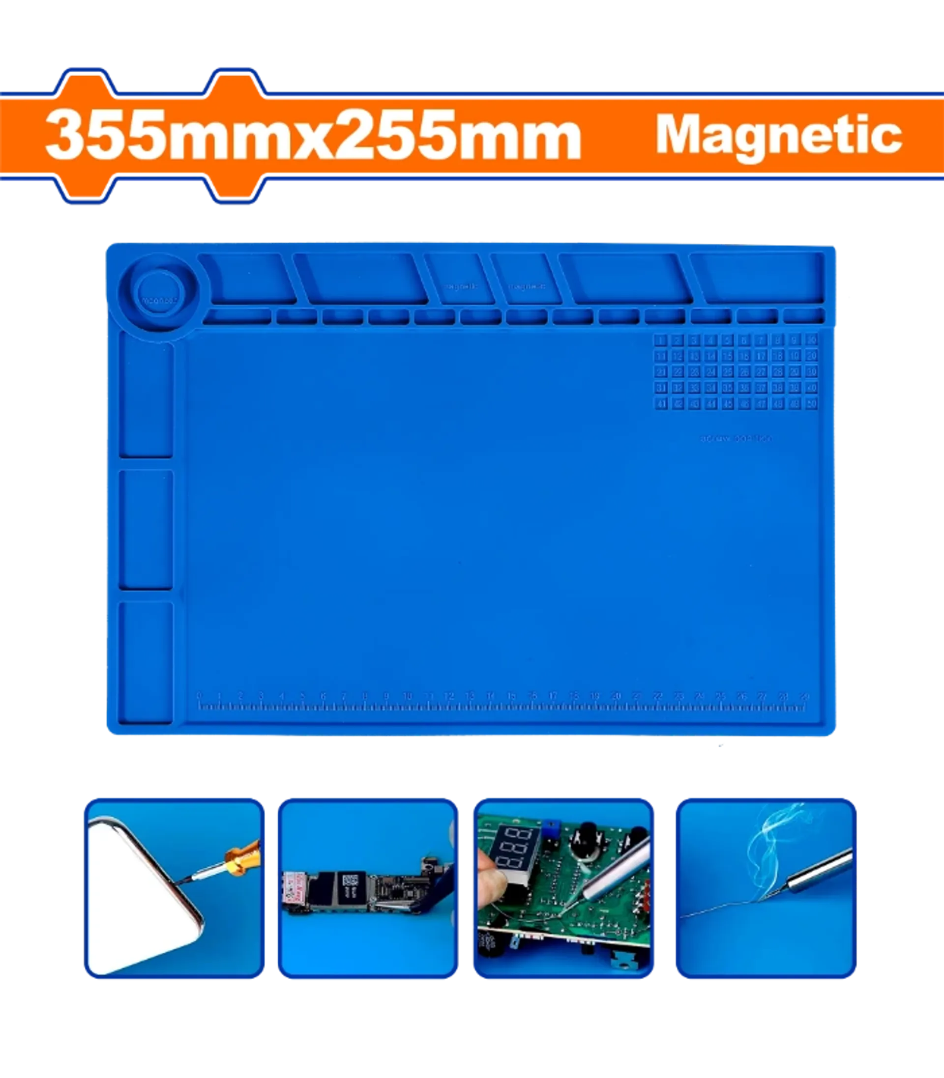 Nene antistatike mbrojtese silikoni 355x255mm WADFOW WWXD1903