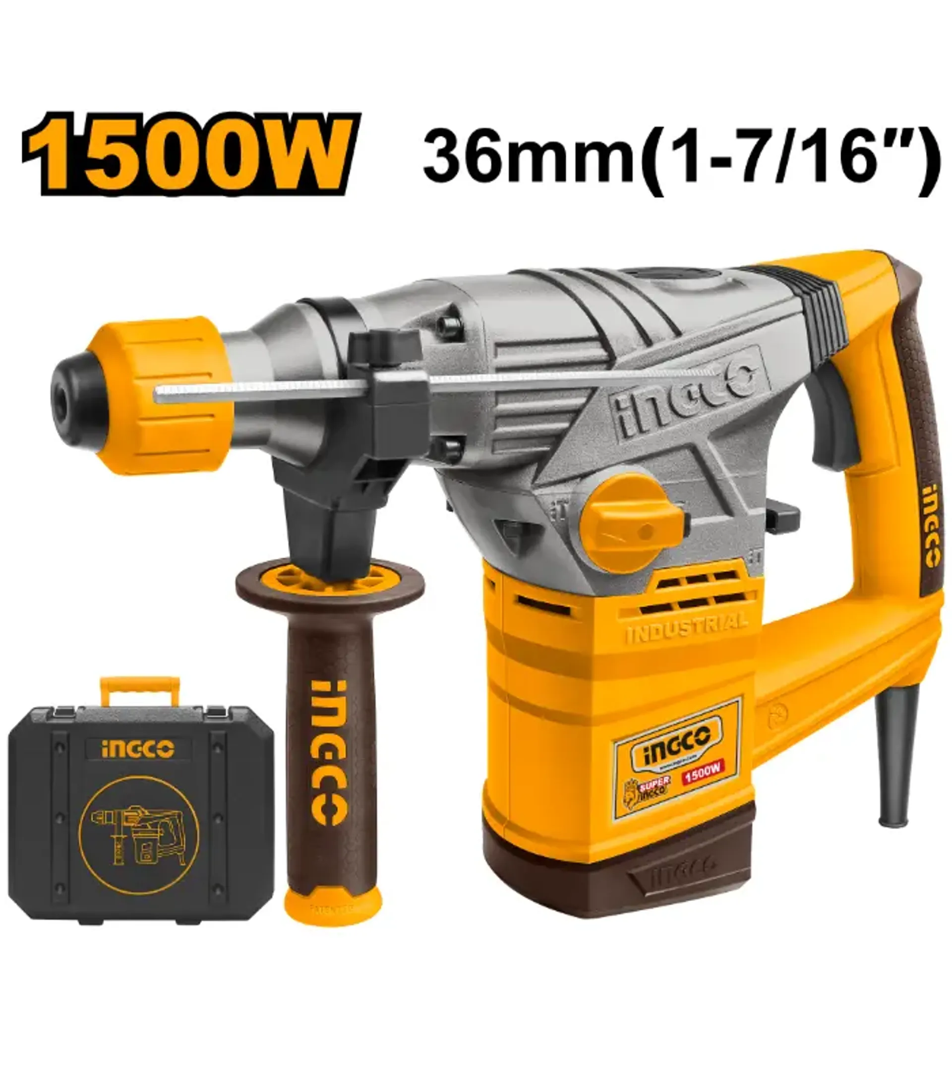 Trapano puese goditje SDS+ hilti INGCO 1500W 5J-RH15008