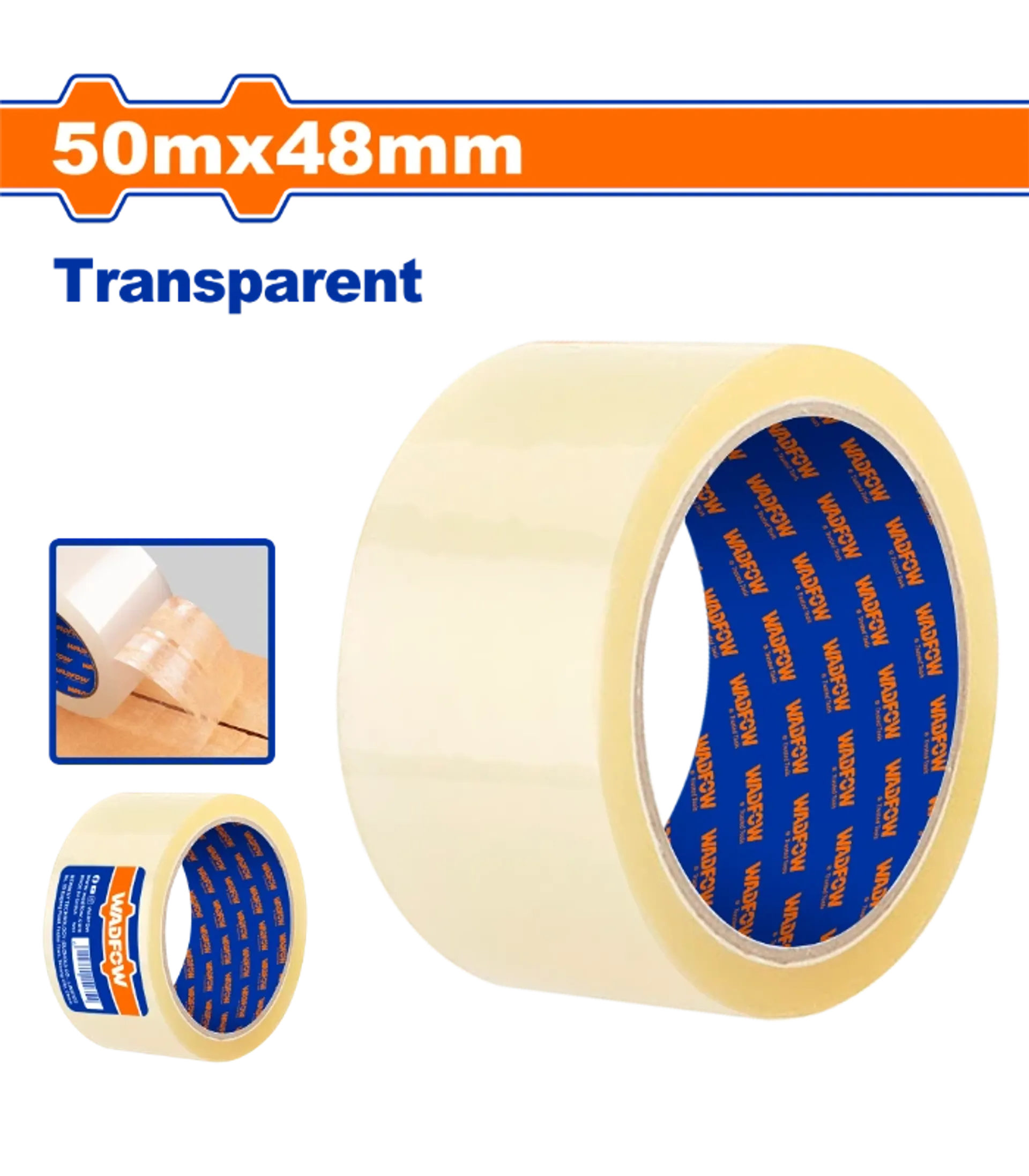 Shirit ngjitës i tejdukshëm 50Mx48mm WADFOW WPN1H05