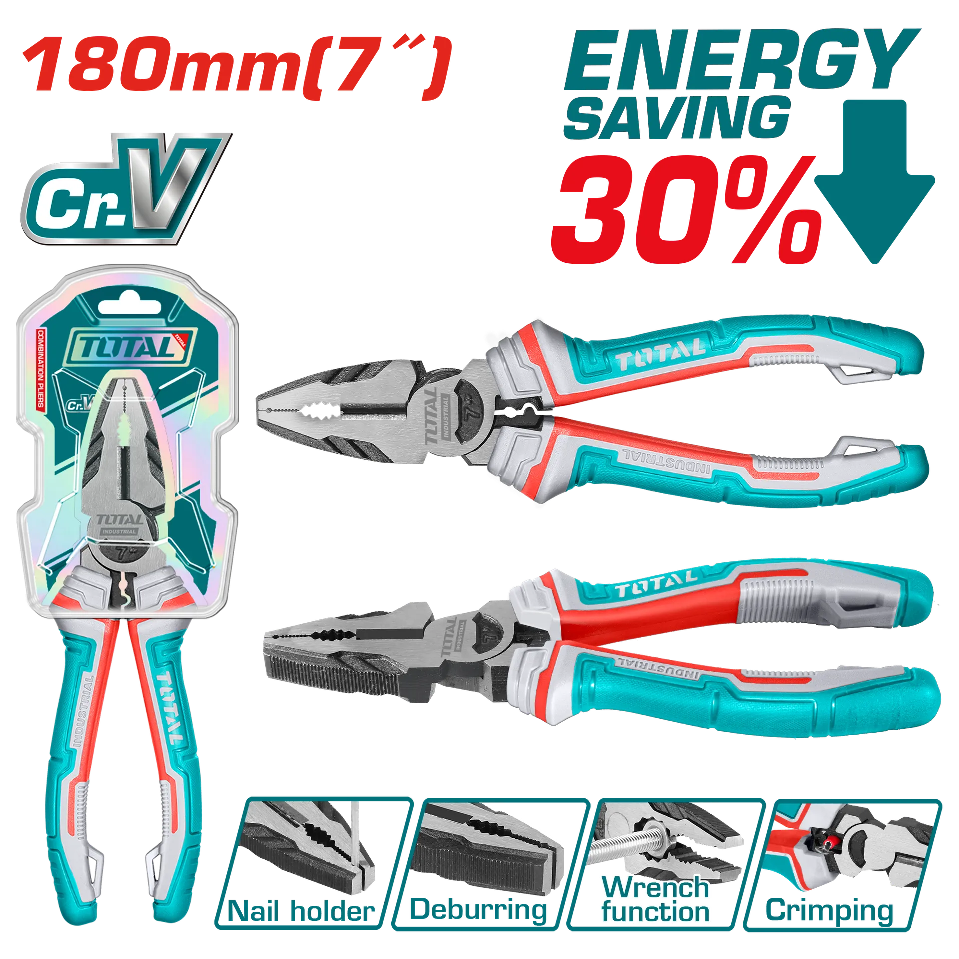 Pense motorstanga TOTAL me 180mm THT210706S