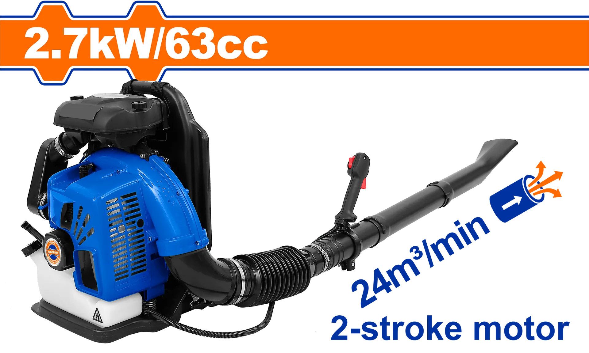 Duvës benzine 2.7KW WADFOW WYQ1A63