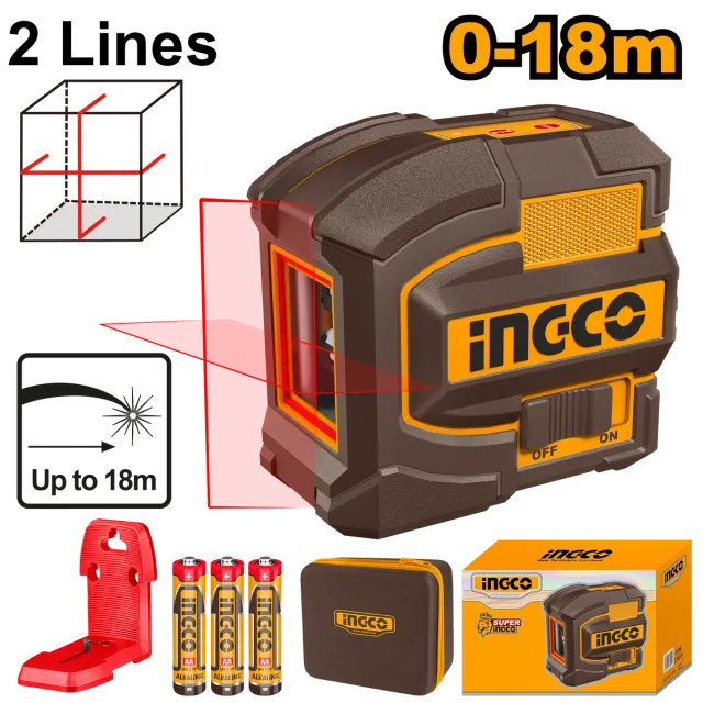 ЛАСЕР НИВЕЛАТОР 0-18M INGCO HLL156503