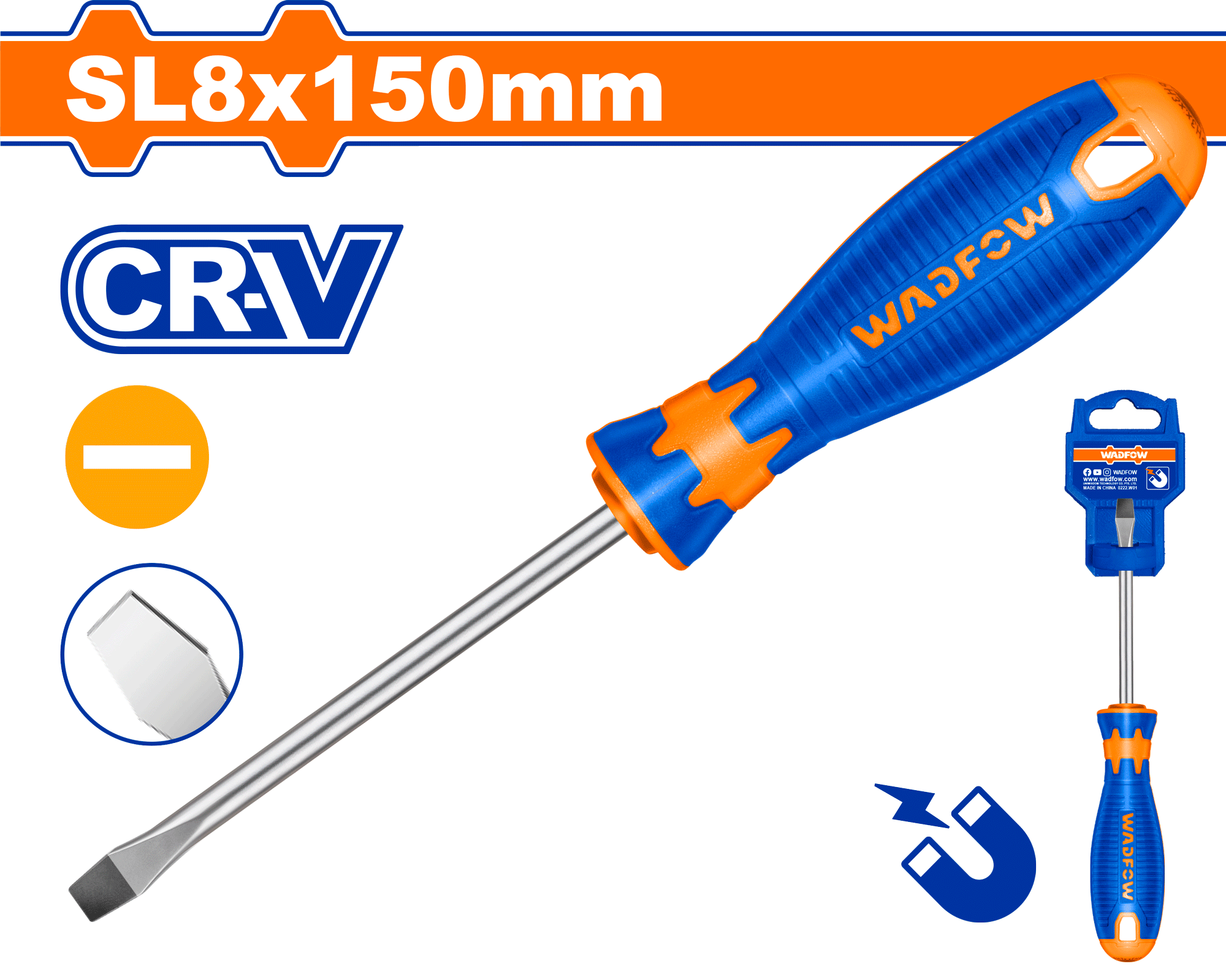 ШТРАФЦИГЕР SL8x150mm WADFOW WSD1286