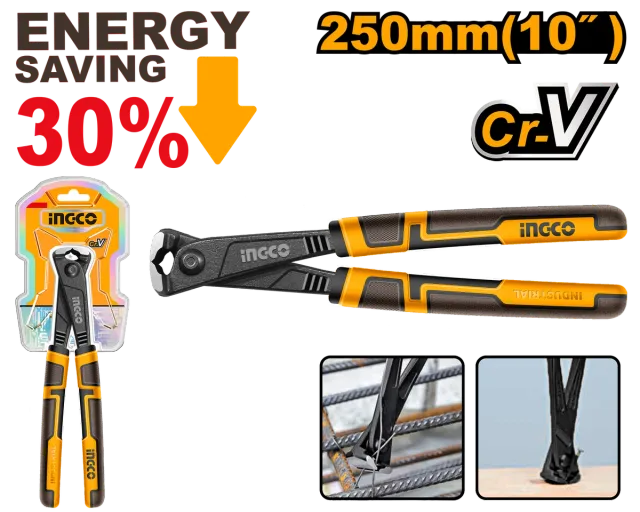 Pincë armuese profesionale 30% 250mm INGCO HHRP28250