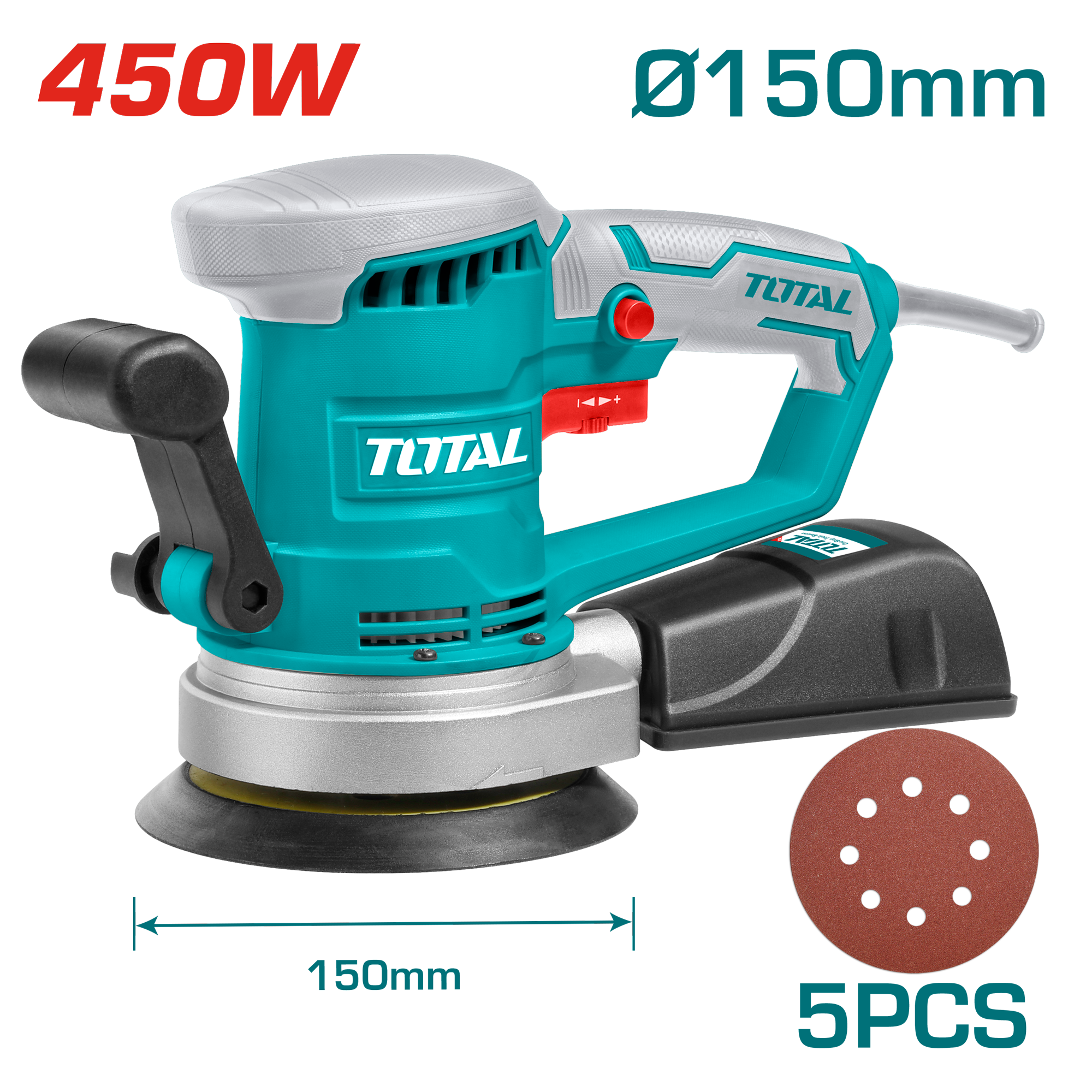 Bruese vibracioni orbital 450W TOTAL TF2041506