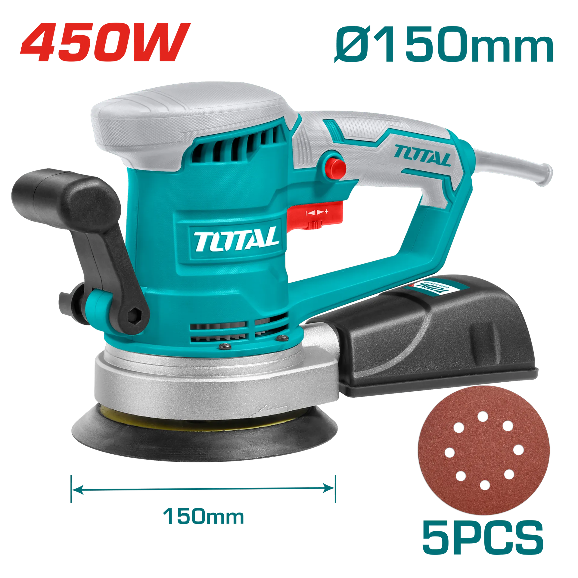 Bruese vibracioni orbital 450W TOTAL TF2041506