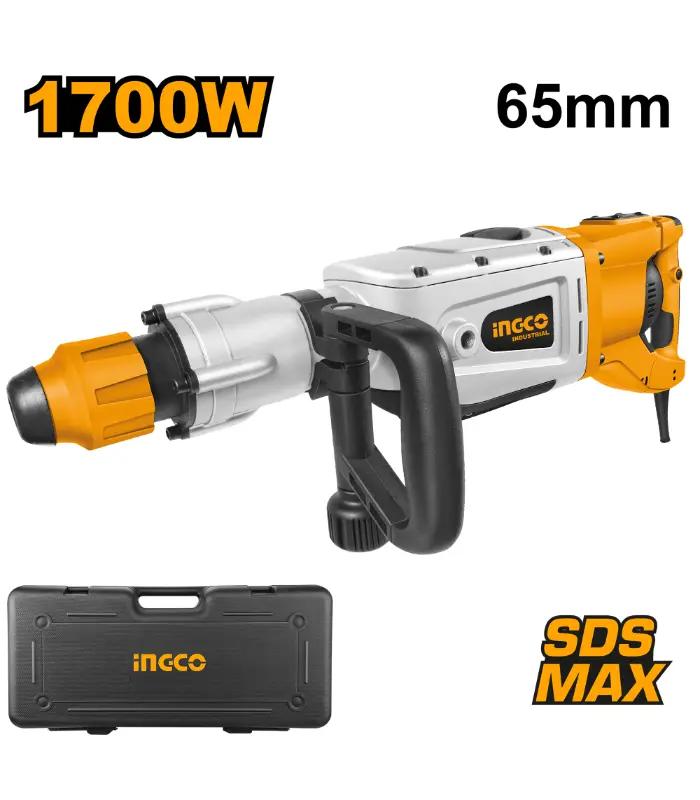 Çekiç elektrik INGCO shpuese rrotative SDS MAX 1700W 45J-RH17001