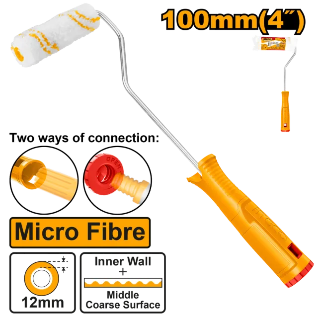Rolatje 10CM me dorezine INGCO HRHT281002