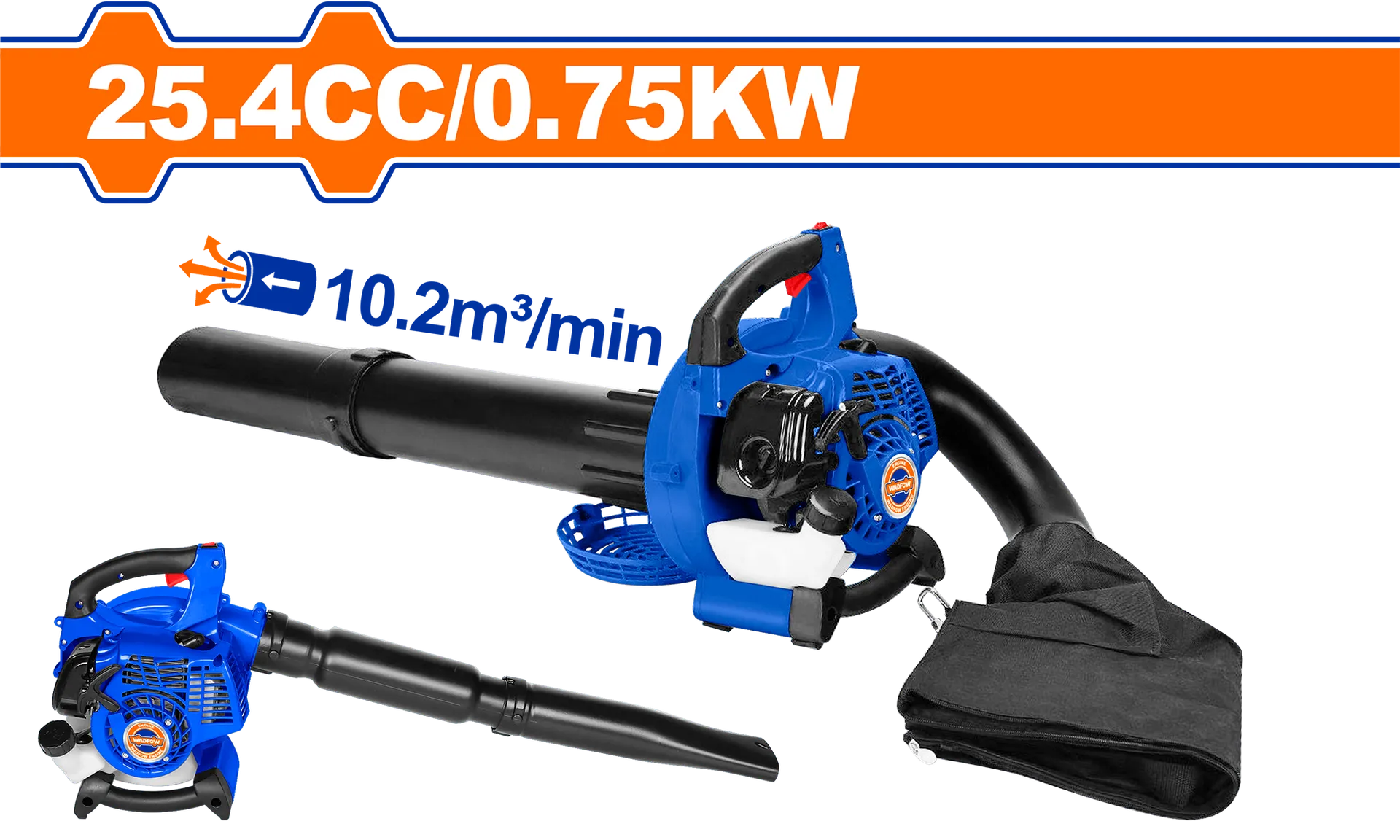 Fryrëse-thithëse benzine 0.75Kw WADFOW WYQ2A25