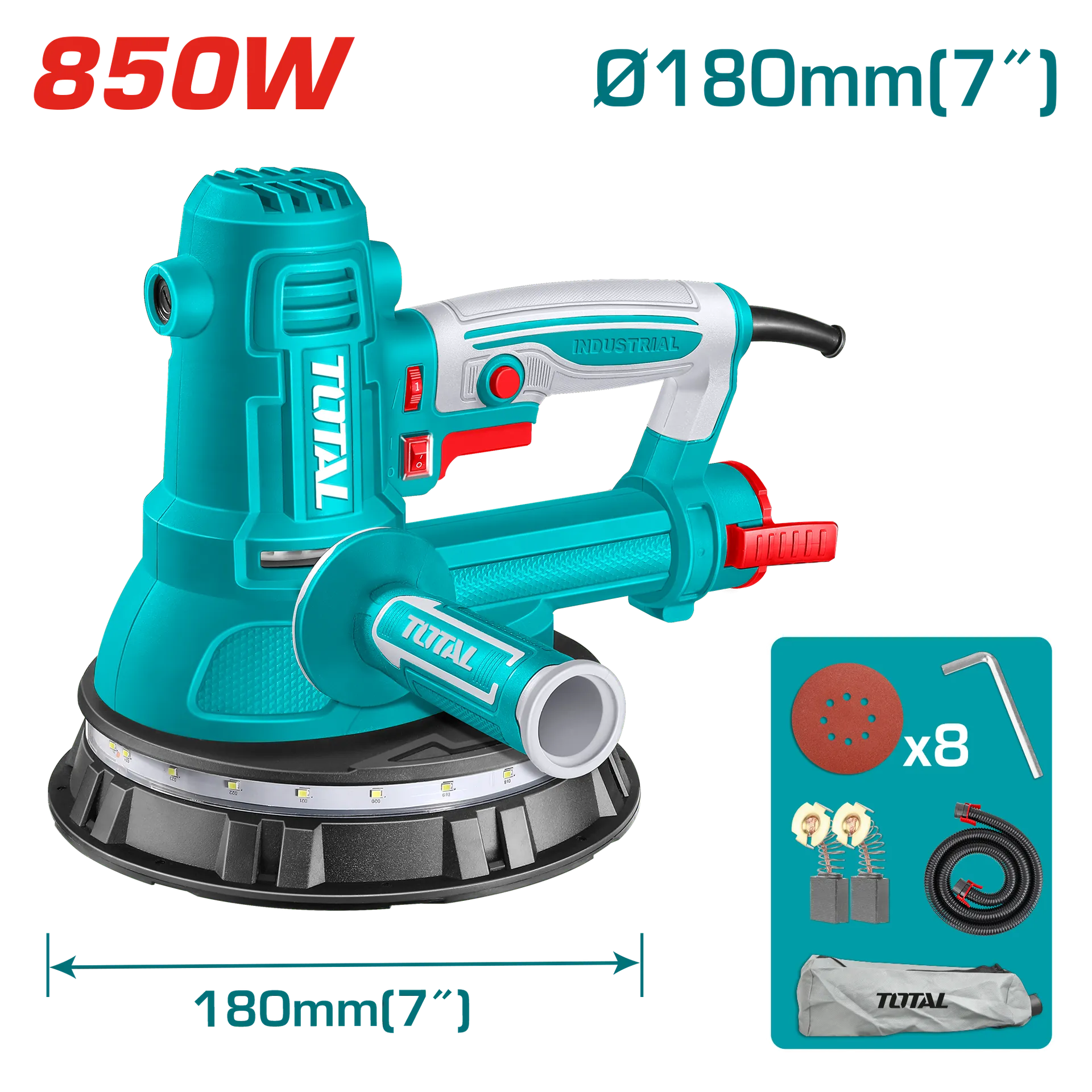Girafa Elektrike 850W + Zorrë TOTAL TDWS10508