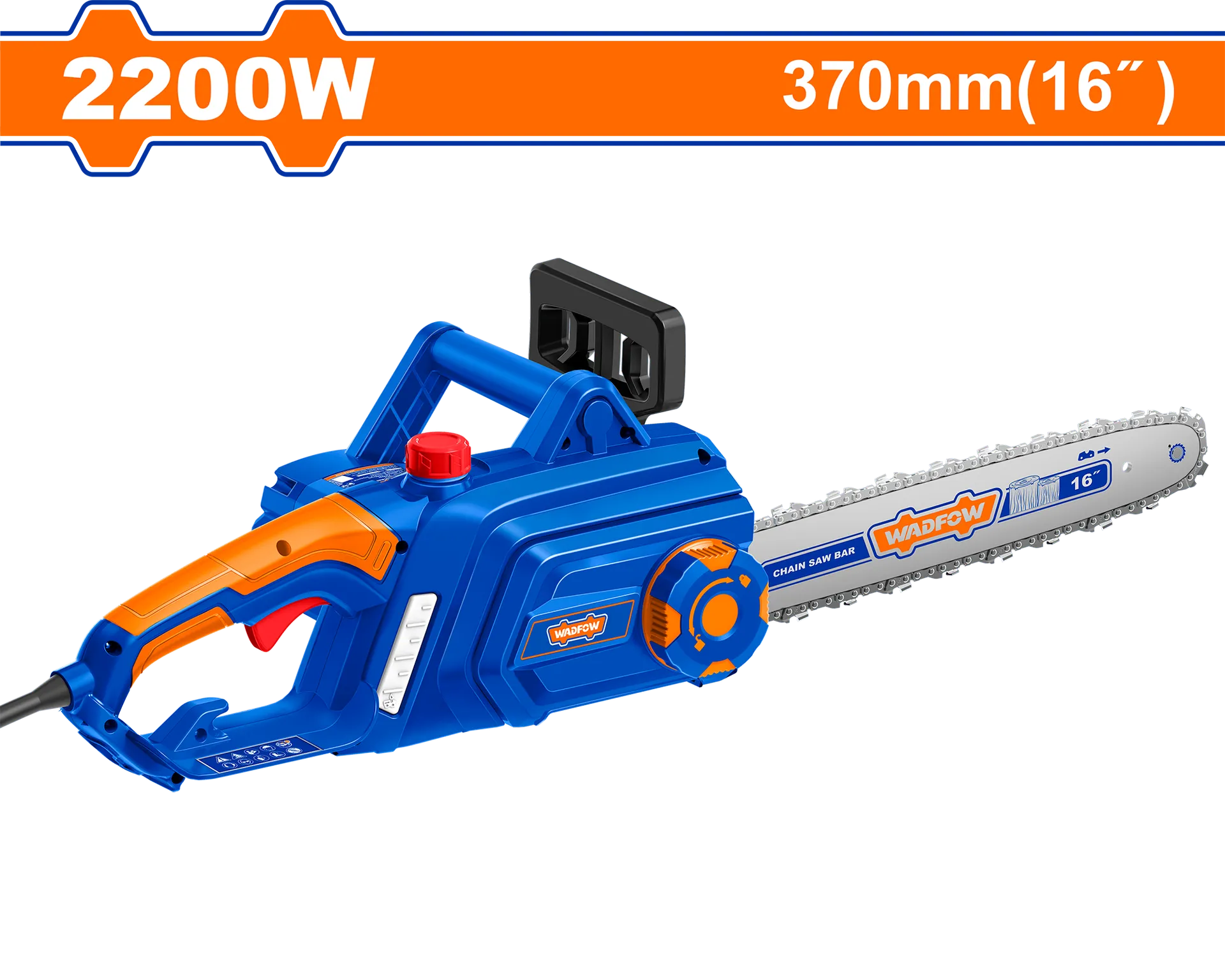 Sharrë elektrike me zinxhir 2200W 16" WADFOW – WCSA1522