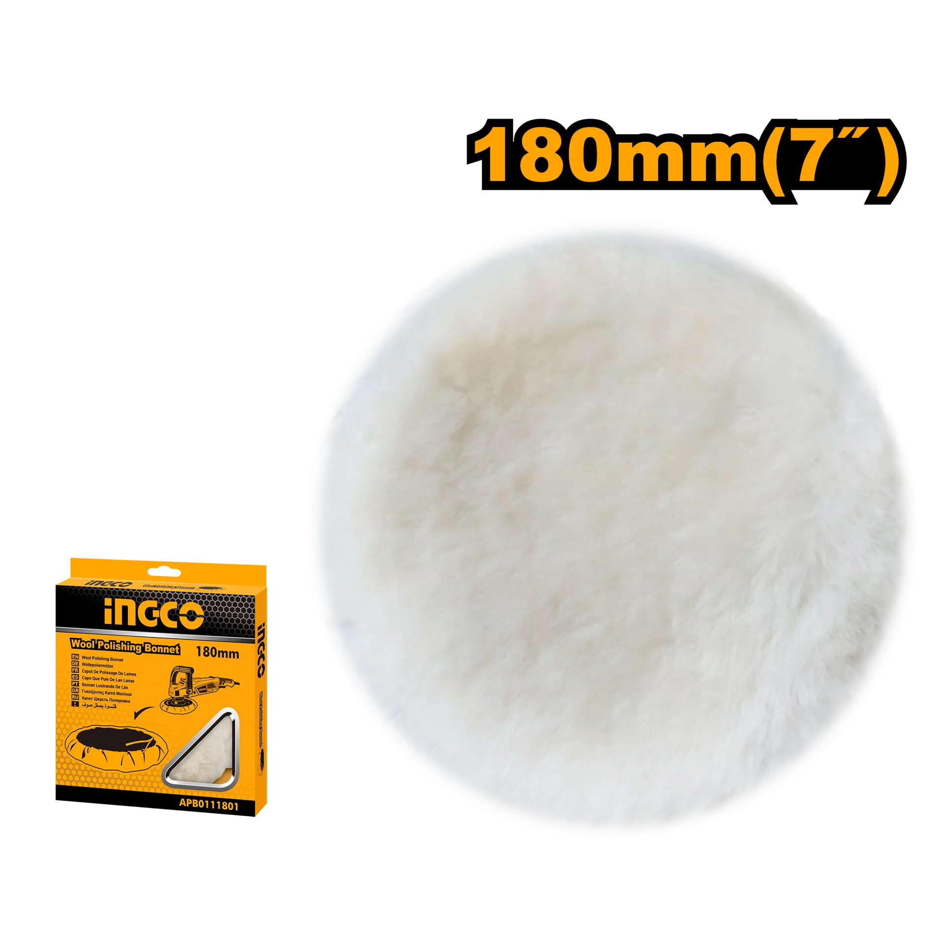 Крпа за полирање INGCO 180 APB0111801
