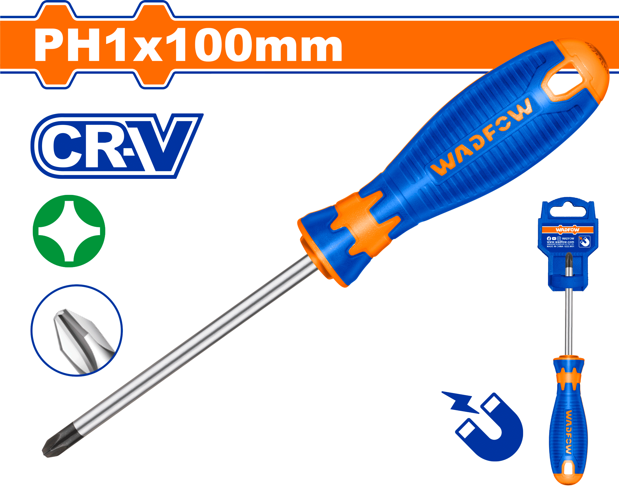 Vida Phillips PH1x100mm WADFOW WSD2214