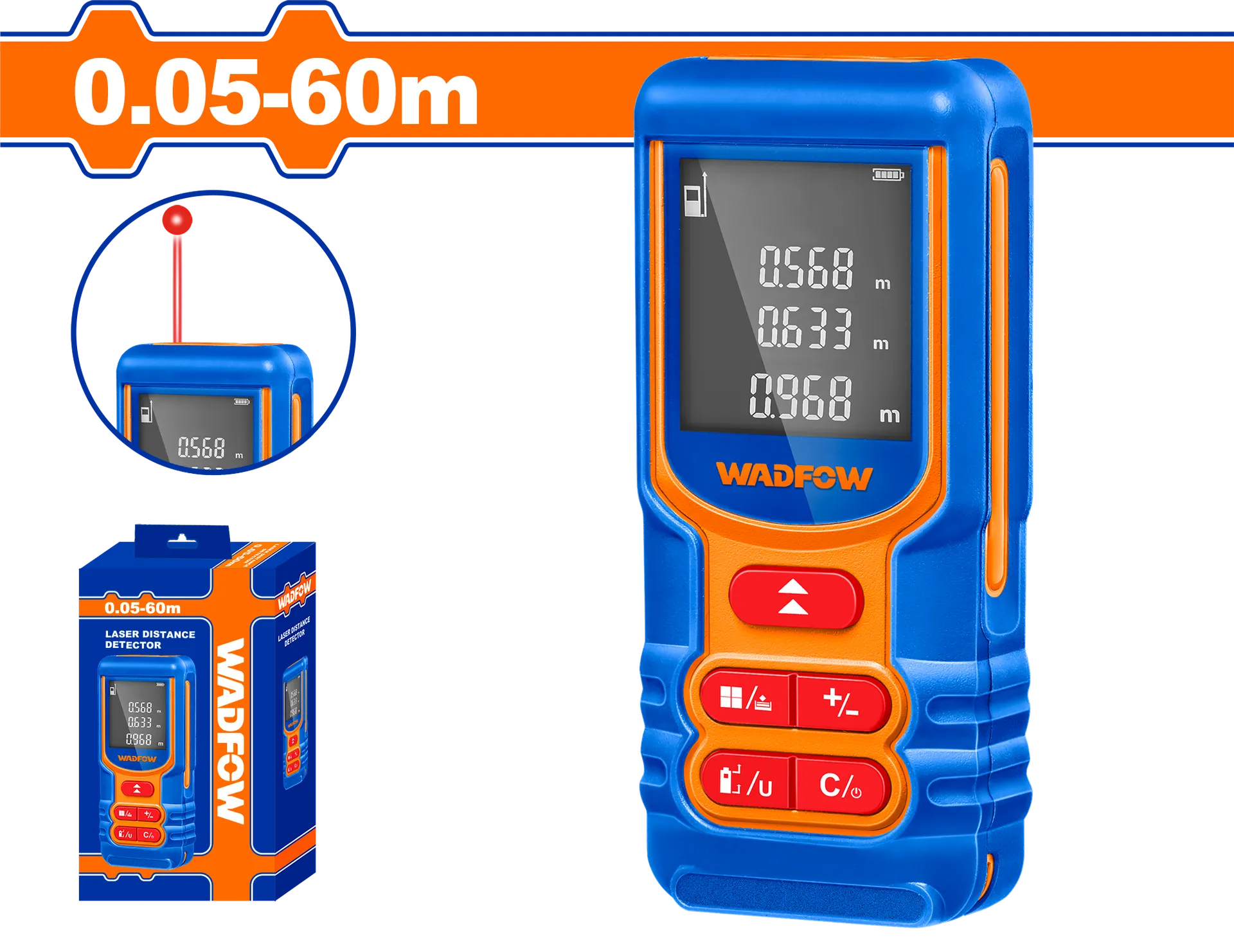 МЕТРО ЛАСЕРСКО WADFOW – WDL1516 0.05–60M