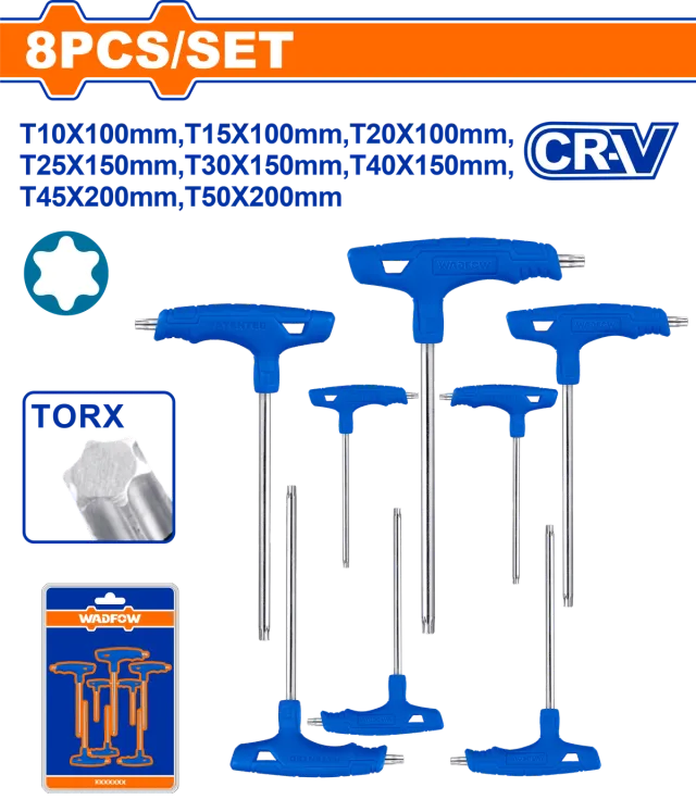 ИНБУС КЛУЧ Т 8/1 TORX WADFOW WHK3481