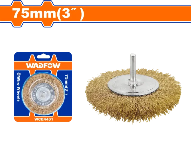 МЕСИНГАНА ЧЕТКА 75mm ЗА БОРМАШИНА WADFOW WCE4401
