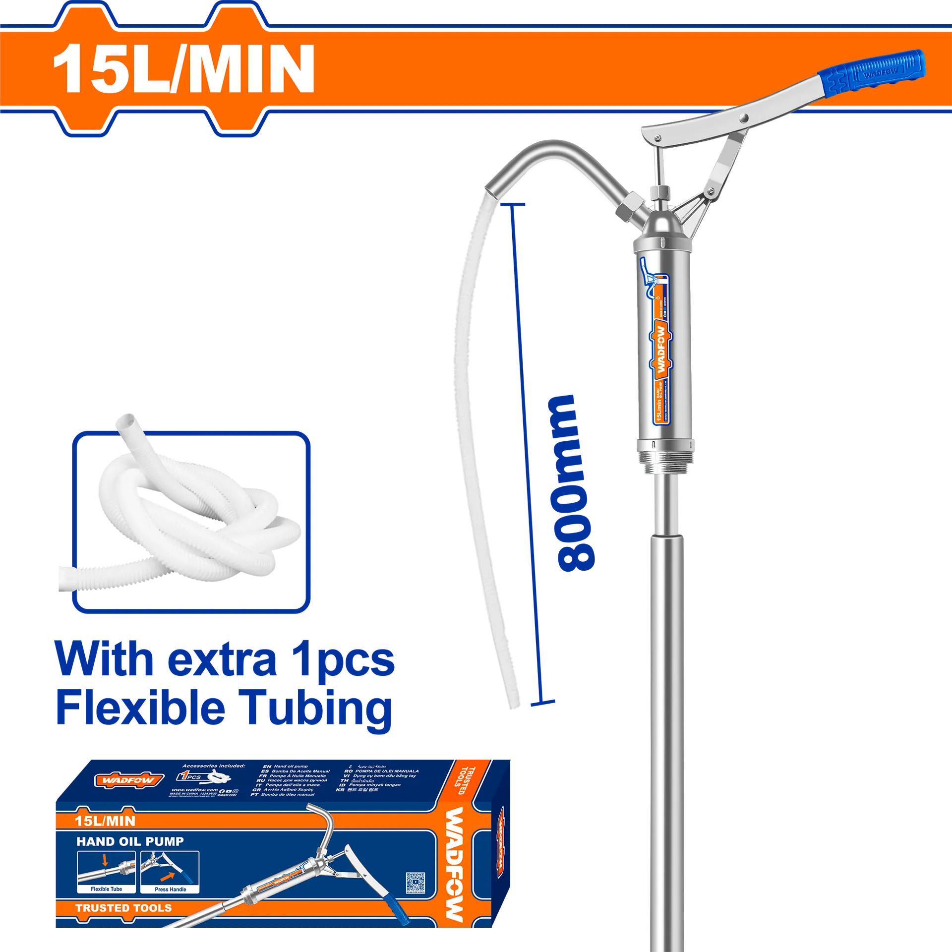 Pompë dorore për vëlim 15l/min WADFOW WHY2515