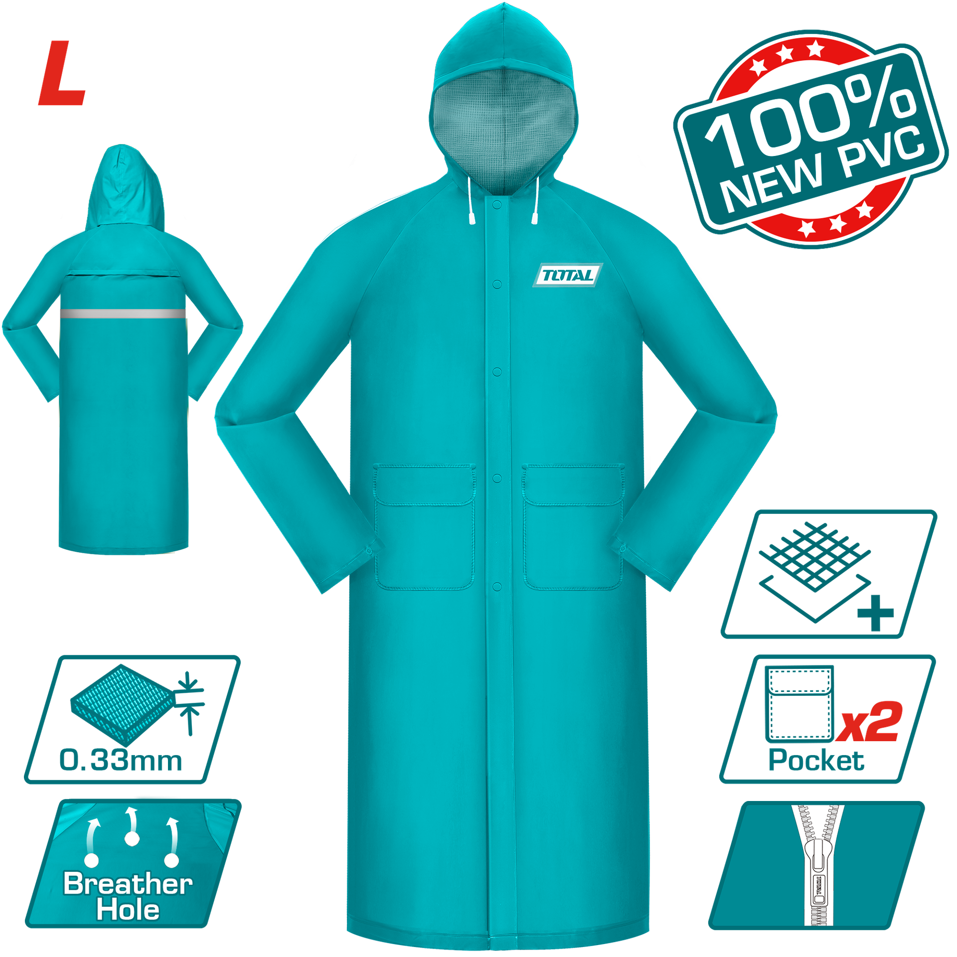 КАБАНИЦА ПАЛТО TOTAL L- THTRC031.L