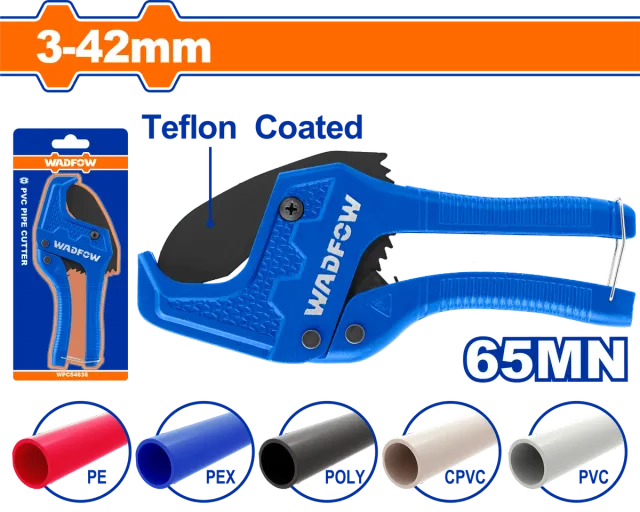Alat za prerje për PVC tuba 3-42mm WADFOW WPC54642