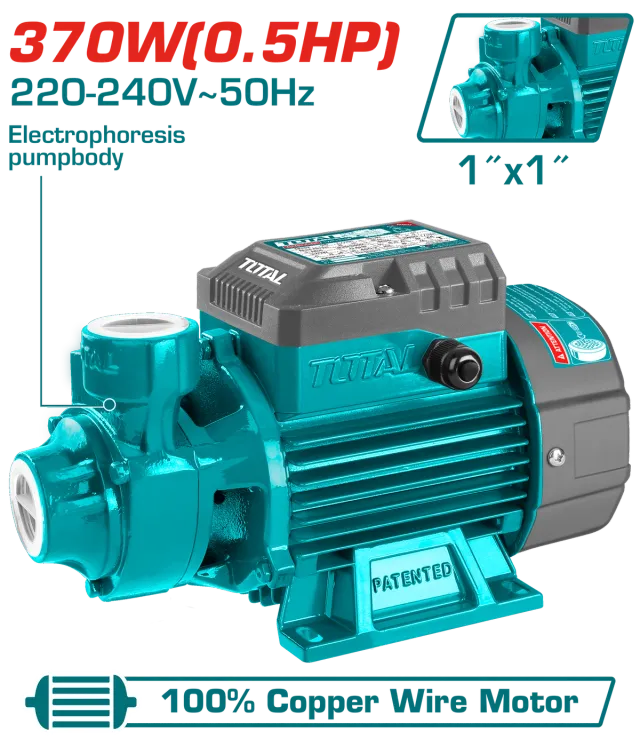 ПУМПА ЗА ВОДА TOTAL 0.37KW – TWP13706