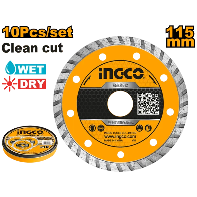 ДИЈАМАНТ INGCO 115 ТУРБО DMD031152M