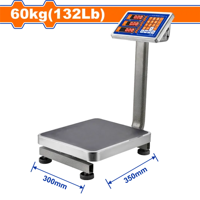 Електронска вага 60kg WADFOW WEC1506