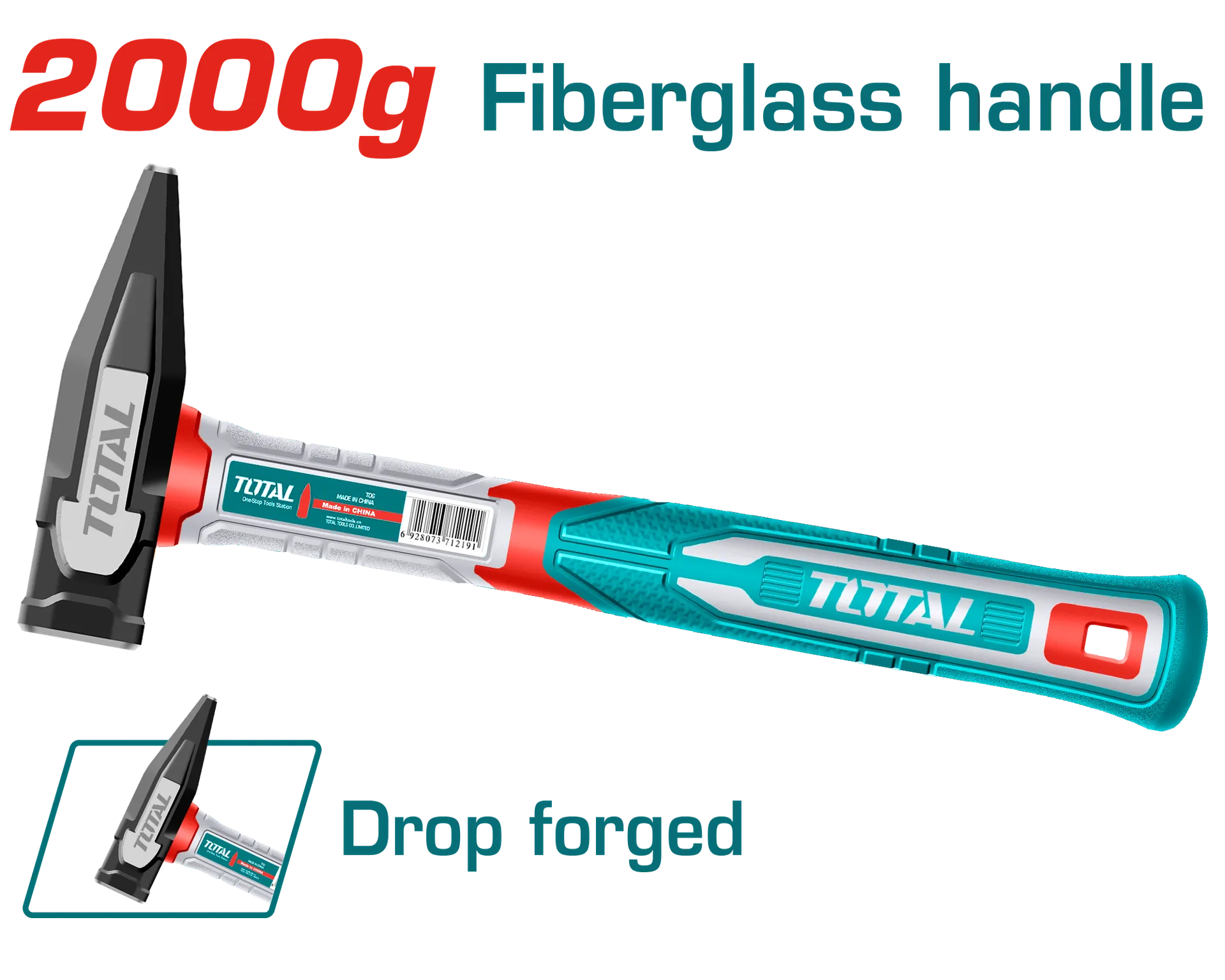 Çekiç TOTAL PVC 2000gr – THMH622000