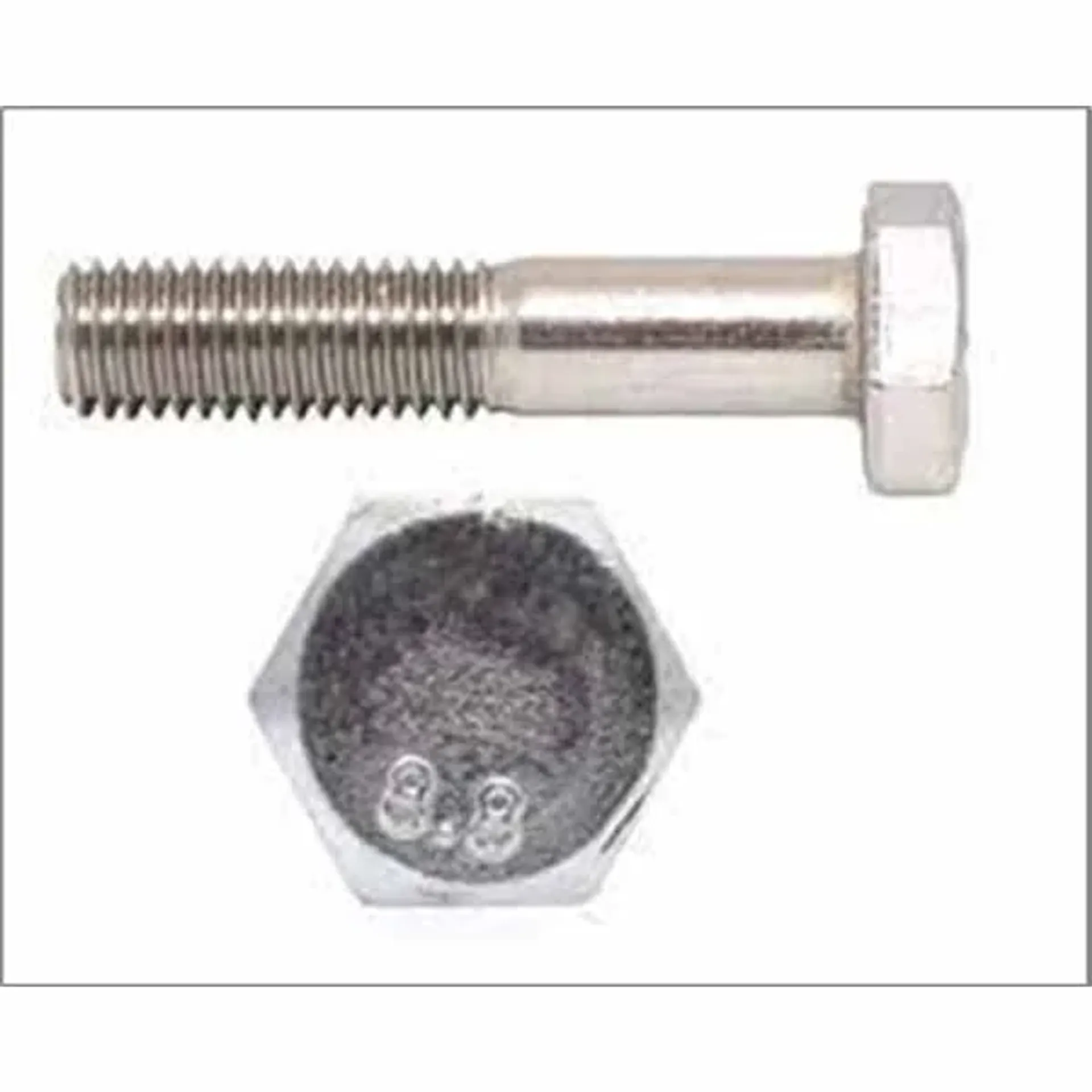 МАШИНСКИ ШТРАФ 6×50 (DIN933 ZINC) M6 300 (1800) C./ 1 KOM.