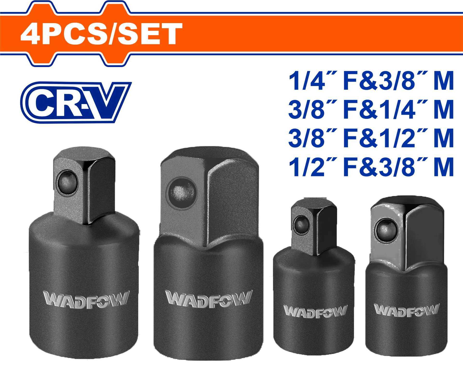 Kyç konektori i zi set 4/1 WADFOW WMS6404