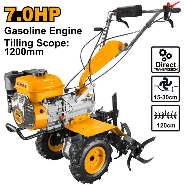 КУЛТИВАТОР INGCO 5.1KW (7HP) GC12001