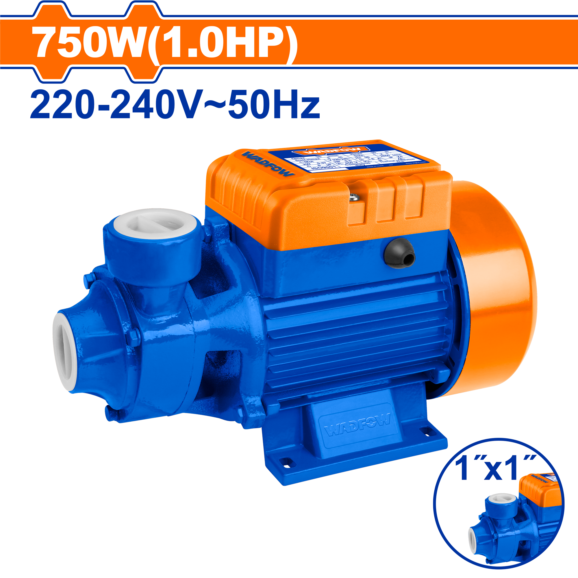 ПУМПА ЗА ВОДА 0.75KW WADFOW WWPVA03