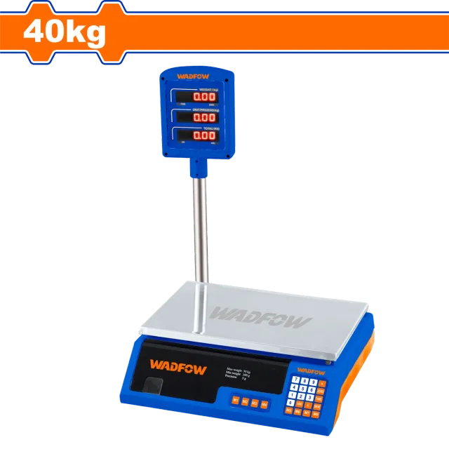 Електронска вага 40kg WADFOW WEC1504