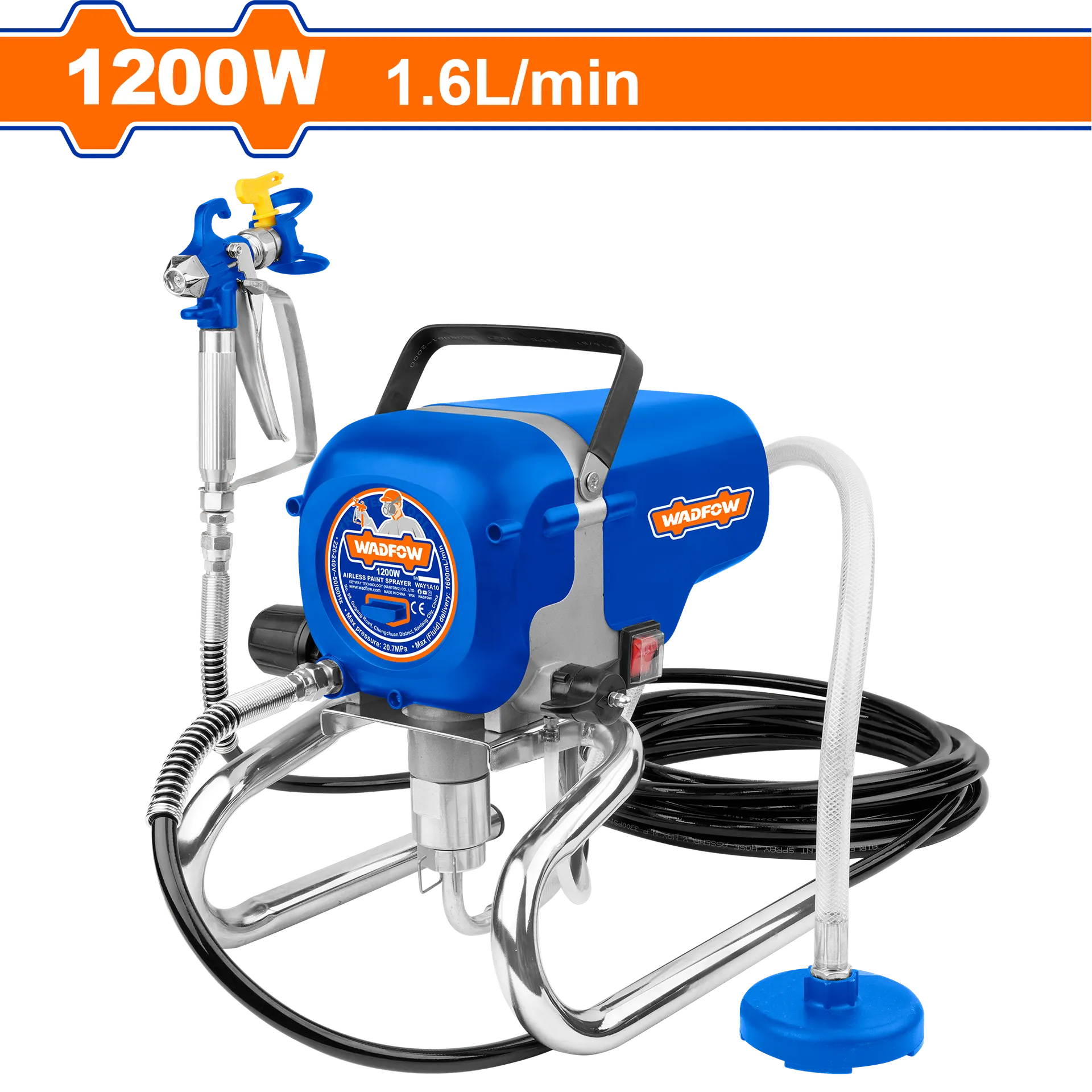 Makinë për ngjyrim me presion 1000W WADFOW WAY1A10