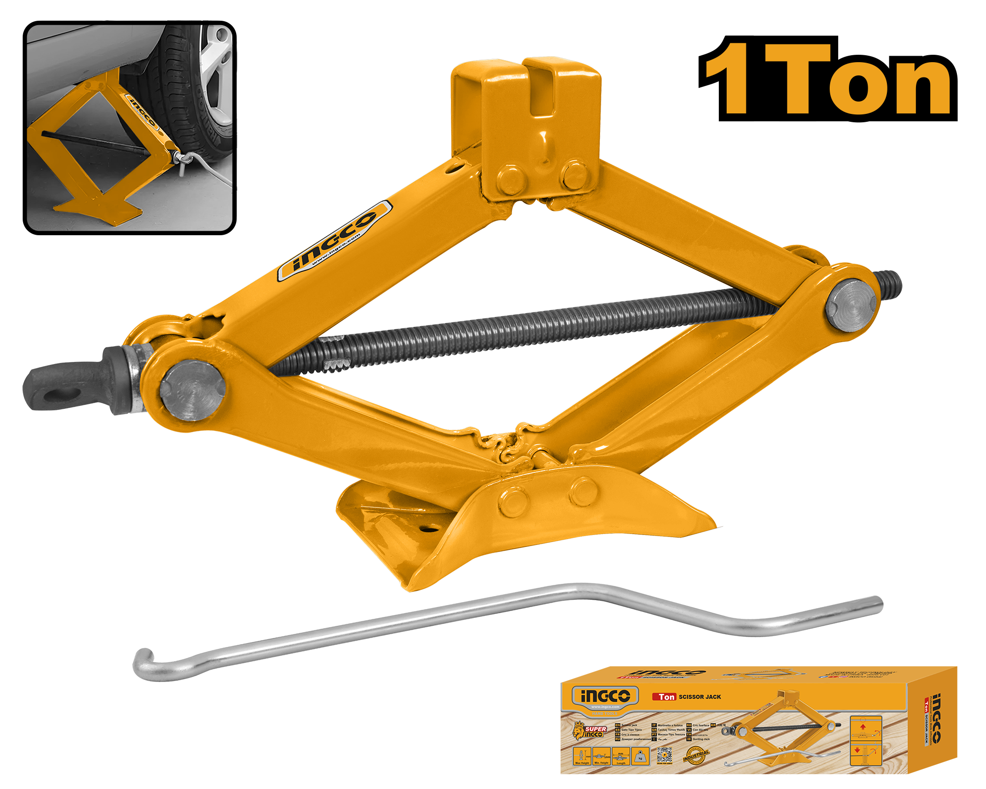 ДИГАЛКА ЗА КОЛА 1TON INGCO HSJ101