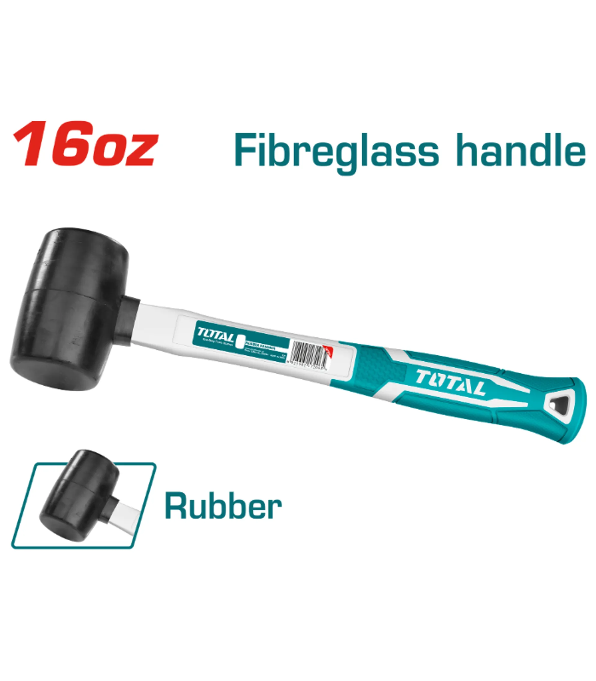 Çekiç gome i zi TOTAL 450G – THT761616/6816