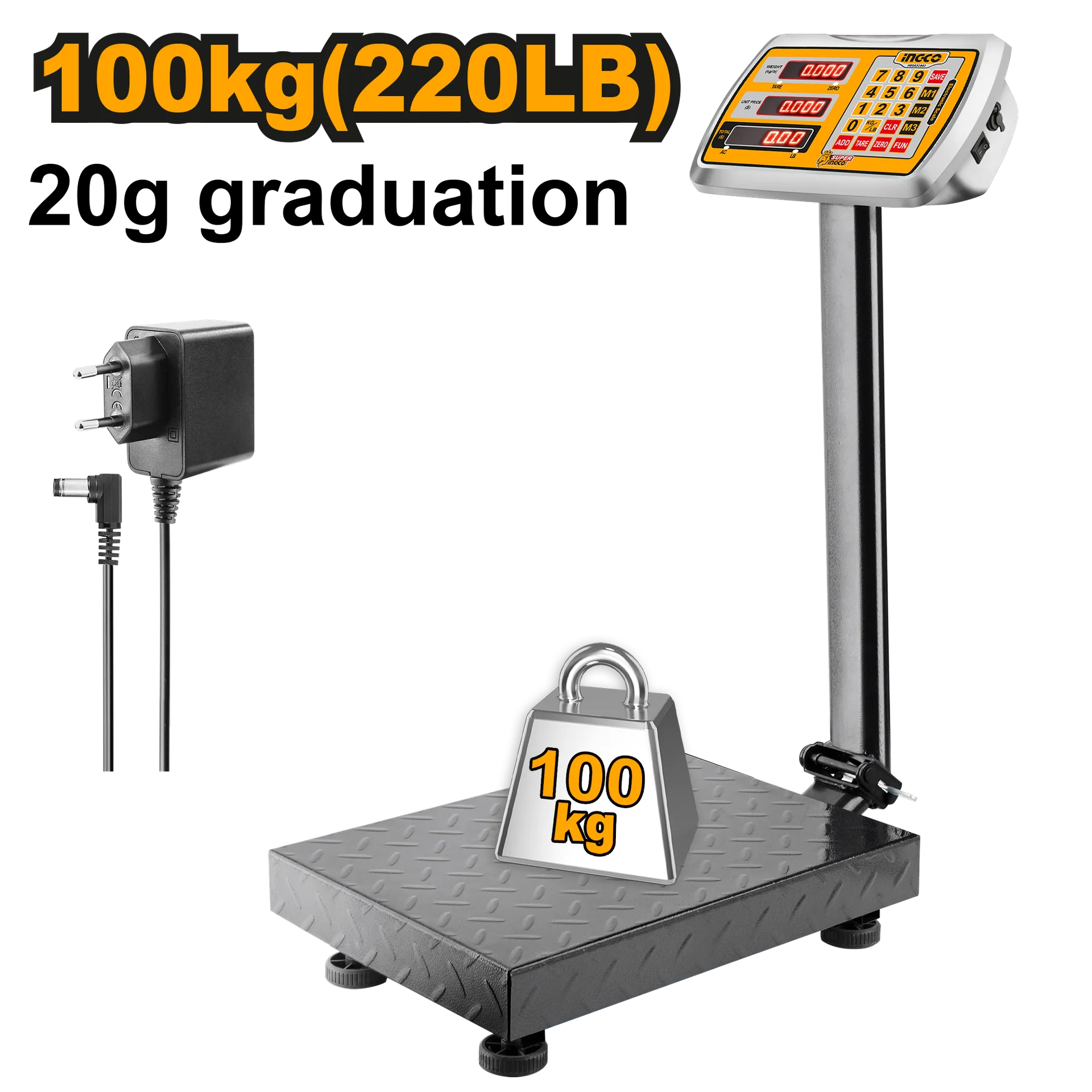 ВАГА INGCO 100KG HESA31003