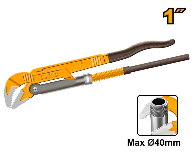 РОТЦАНГЛА 1″ 40mm КЛЕШТА ЗА ЦЕВКИ ВОДОВОДЏИСКА INGCO HPW04013