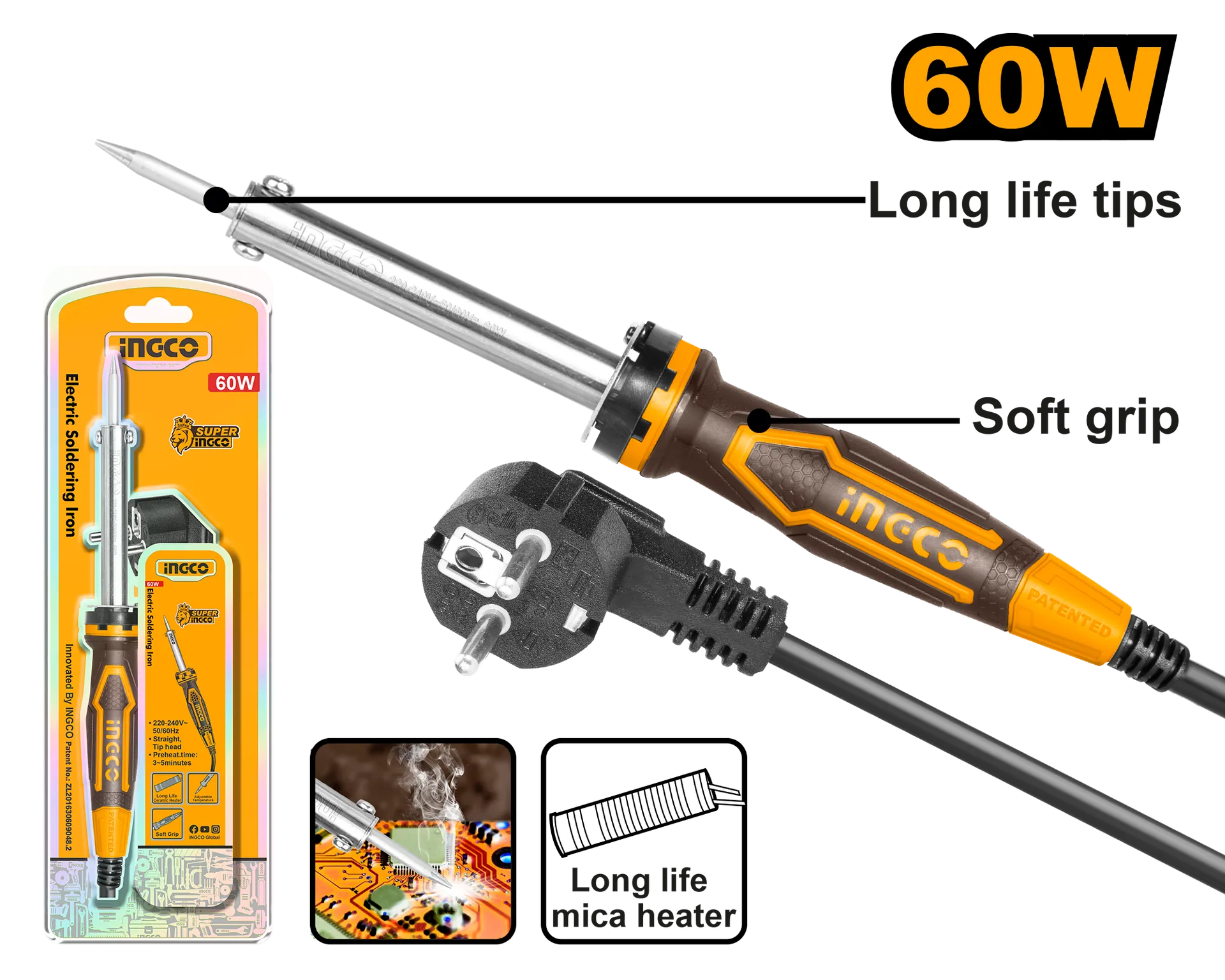 Lethku saldim INGCO 60W SI0268
