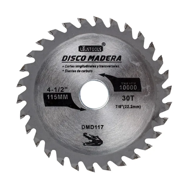 ПИЛА ЗА ДРВО ЗА ЦИРКУЛАР 115mm 30T E80887
