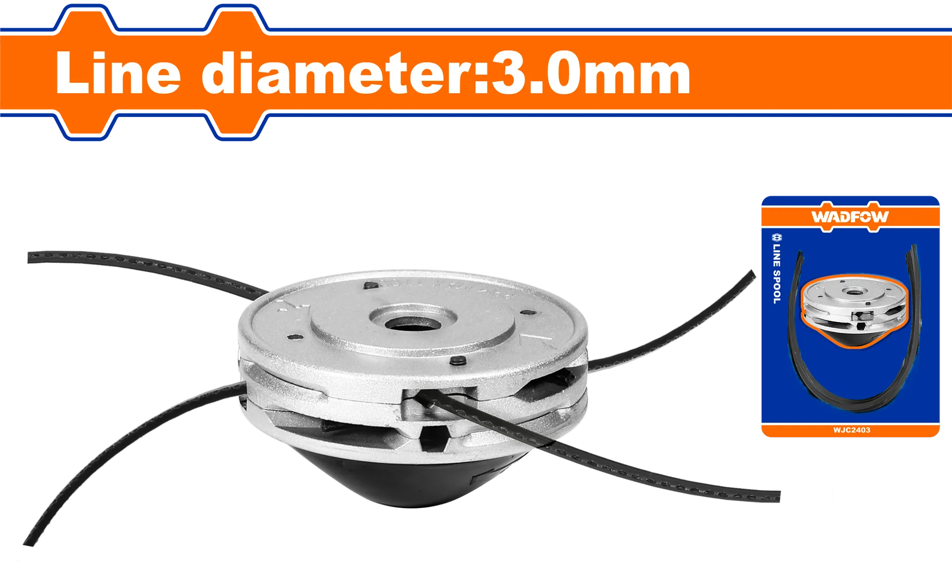 Koka trimeri me fije 3.0mm WADFOW WJC2403