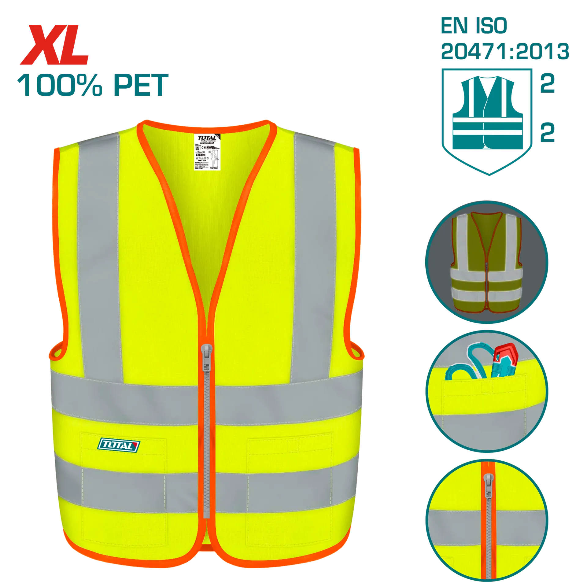 Veshje fluoreshente XL TOTAL TSP63XL