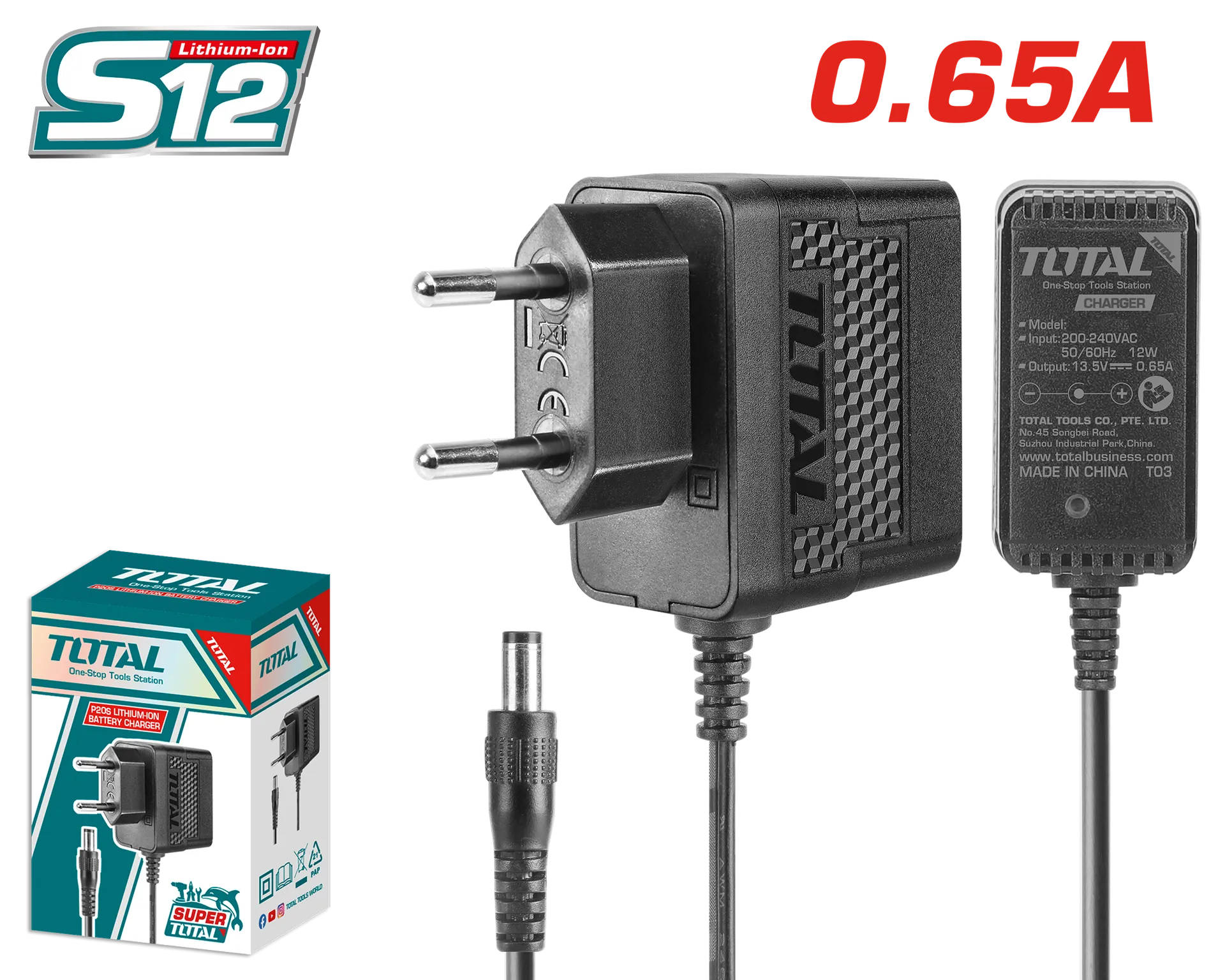 Ngarkues 12071 (12V) TOTAL – TCLI12071E