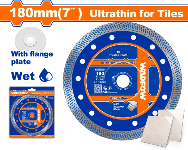 ДИЈАМАНТСКИ ДИСК 180mm ULTRATHIN WADFOW WDC4K04