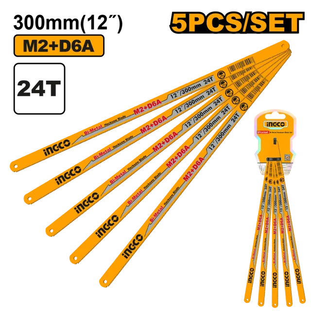 ЛИСТ БОНСЕК INGCO СЕТ 5/1 BIM HSBKT22245