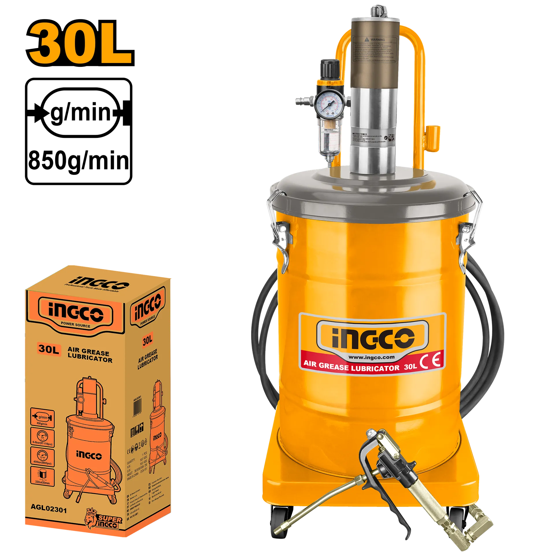 Përziruese INGCO 30L AGL02301