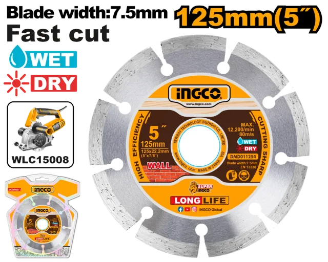 ДИЈАМАНТ INGCO 125 БЕТОН DMD011254